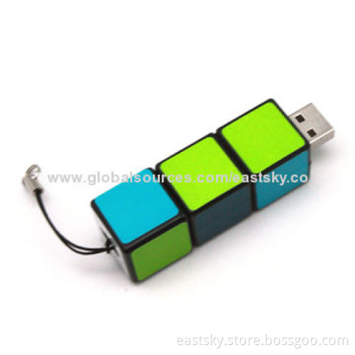 Magic cube USB drive, with CE and FCC certificates, compliant with the RoHS DirectivesNew